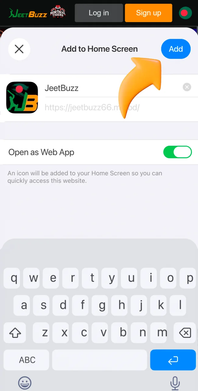 Confirm and add the JeetBuzz site today.